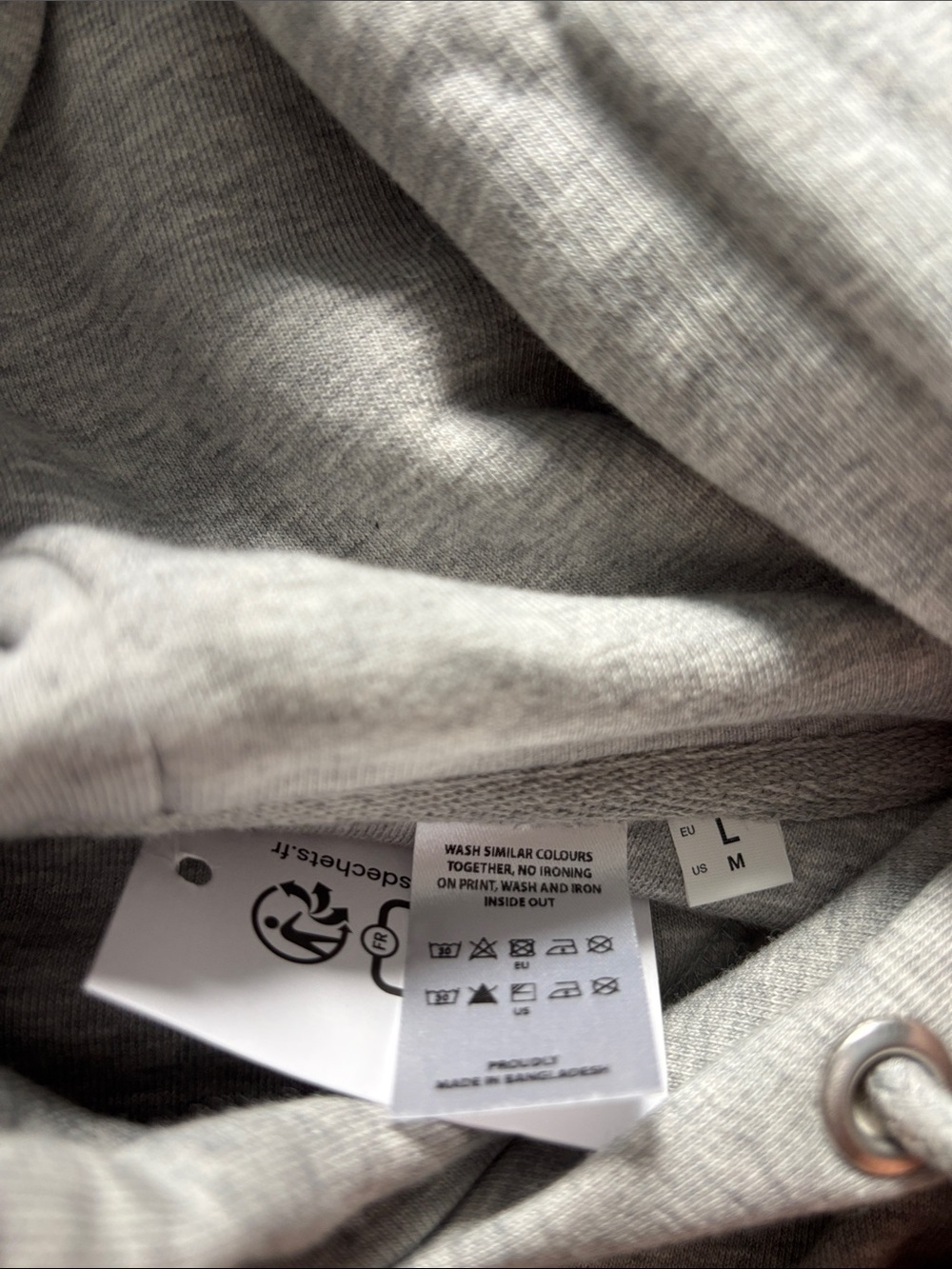 Google DeepMind Grey Men’s Hoodie - Picture 4 of 5